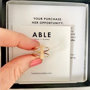 NWT Able Ring